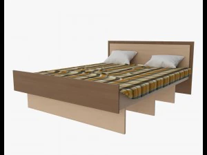 bed 3D Model