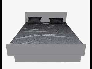 bed 3D Model