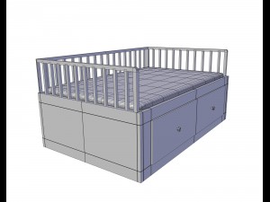 kidbedsofa 3D Модель