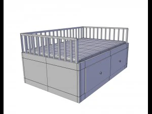 kidbedsofa 3D Model