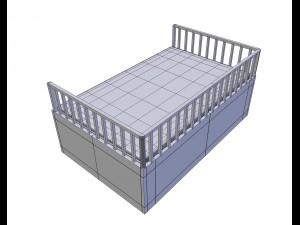 kidbedsofa 3D Модель