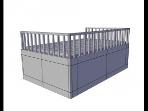 kidbedsofa 3D Модель