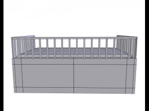 kidbedsofa 3D Модель
