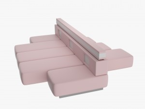 sofa Modèle 3D