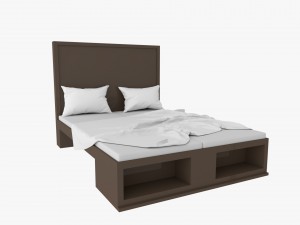bed Modèle 3D