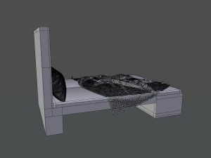 bed 3D Model
