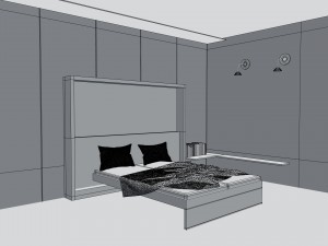 bed room 3Dモデル