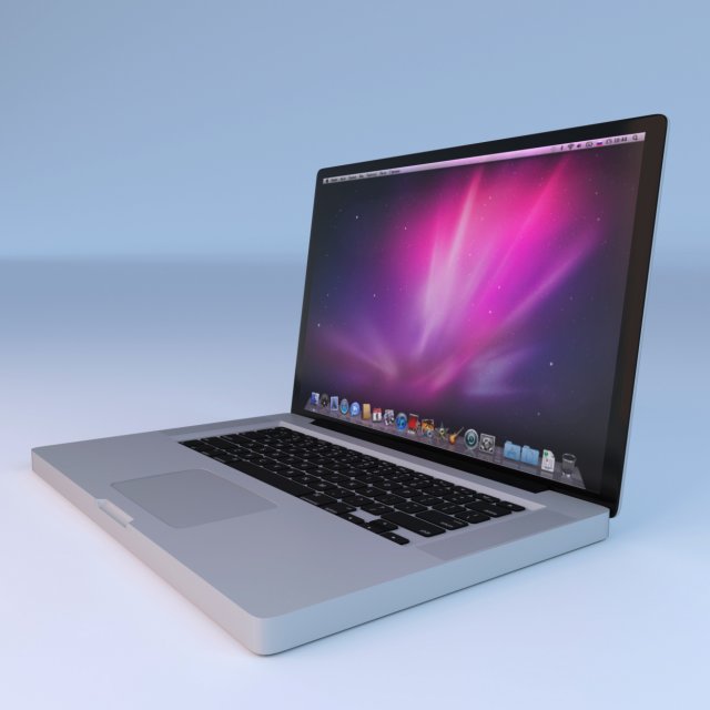 laptop 3D Model .c4d .max .obj .3ds .fbx .stl .blend 