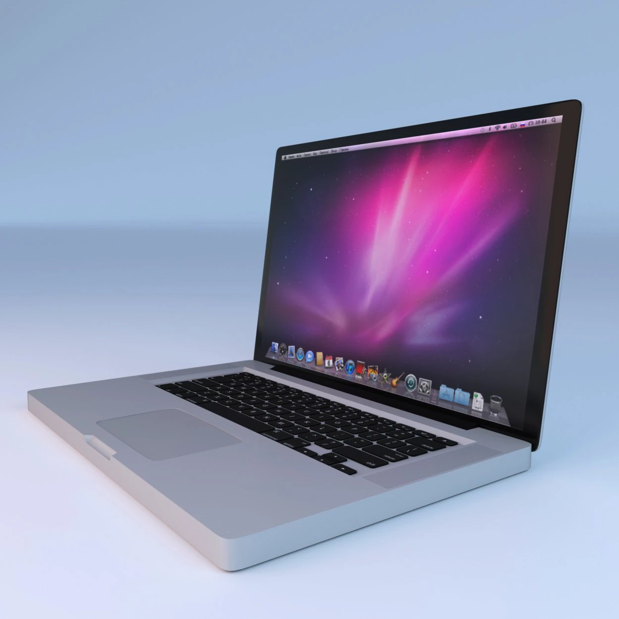 laptop 3D Model .c4d .max .obj .3ds .fbx .stl .blend 