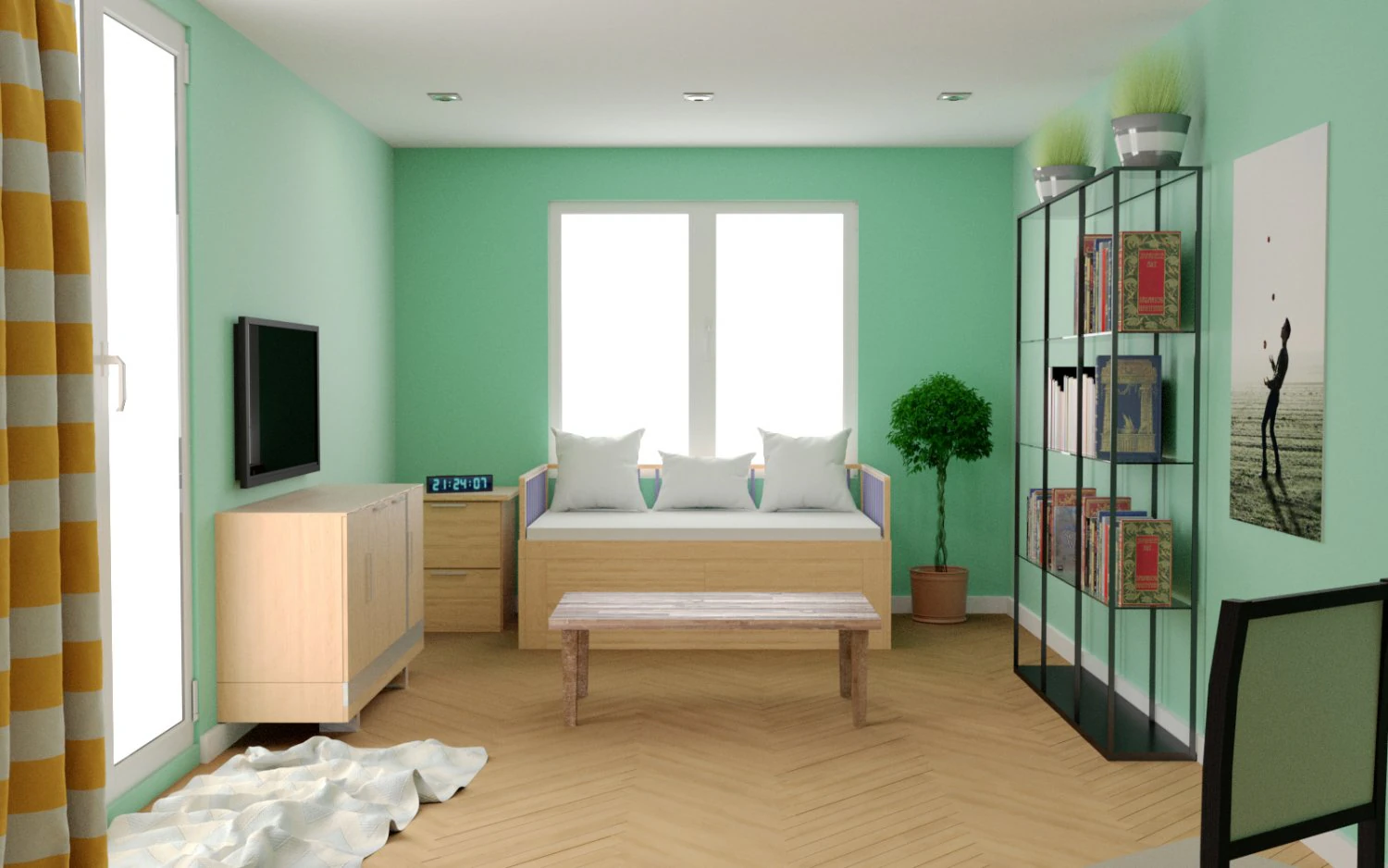 room 3D Model .c4d .max .obj .3ds .fbx .stl .blend 