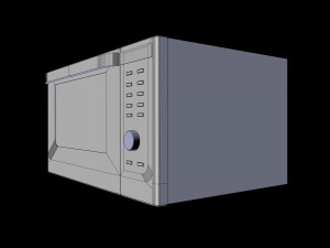 microwave 3D Модель