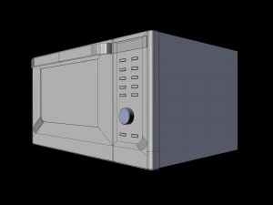 microwave 3D Model