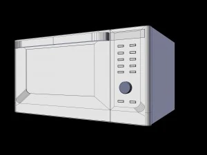 microwave 3D Model