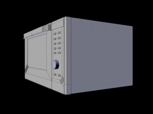 microwave 3D Модель