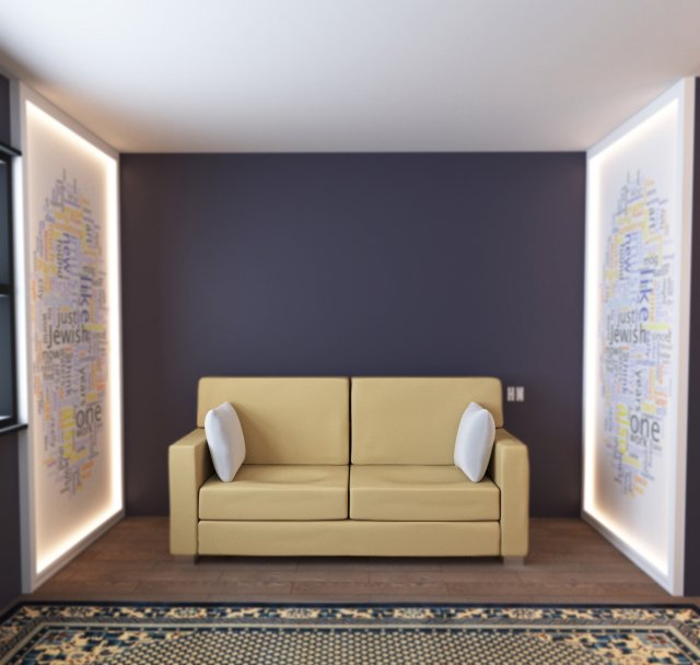 apartment Model 3D .c4d .max .obj .3ds .fbx .stl .blend 