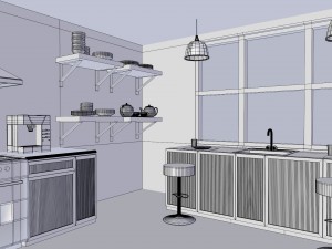 apartment Model 3D