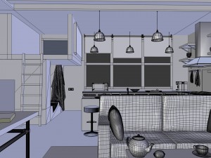 room Modelo 3D