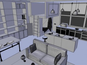 room Modelo 3D