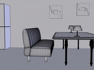 apartment interior 3D Model