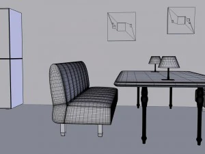 apartment interior 3D Model