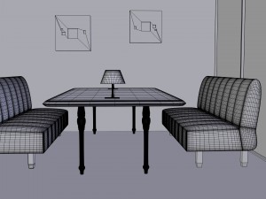apartment interior 3D Model