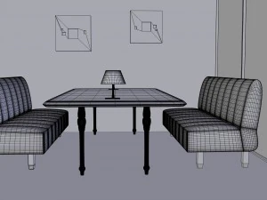 apartment interior 3D Model