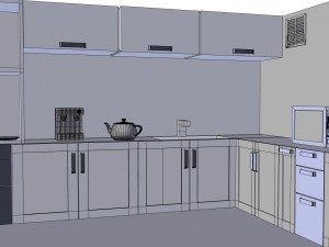 apartment interior 3D Model