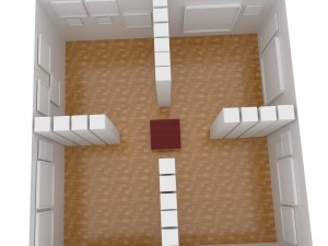 art gallery Modèle 3D