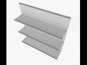 store shelves 3D Model