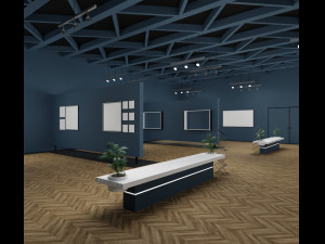art gallery 3D Model