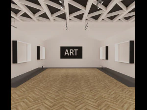 art gallery 3D Model