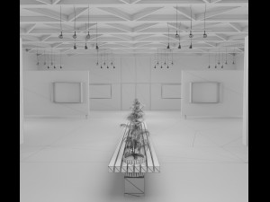 art gallery 3D 模型
