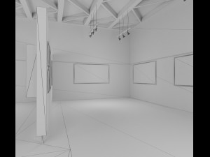 art gallery 3D 模型
