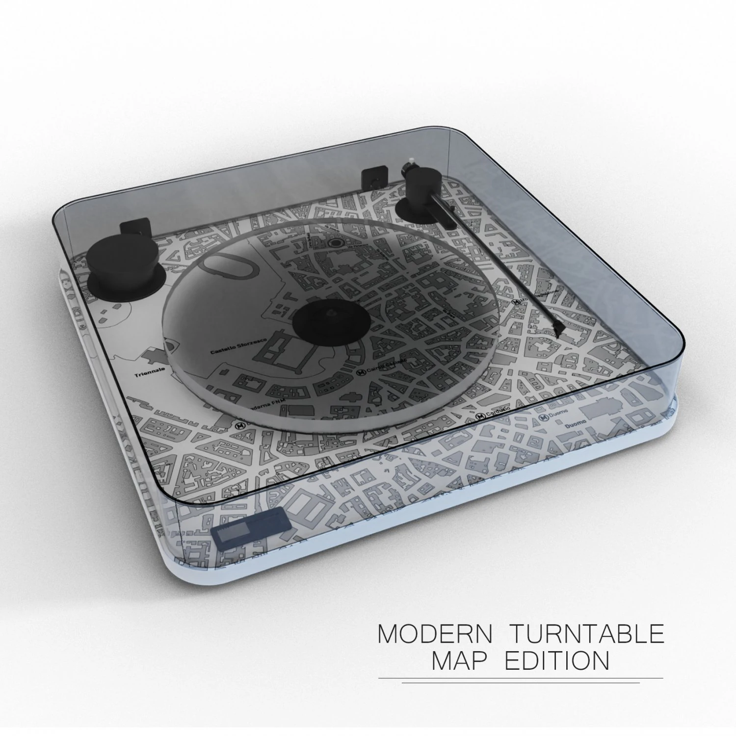 ターンテーブルマップ版 3Dモデル .c4d .max .obj .3ds .fbx .stl .blend 