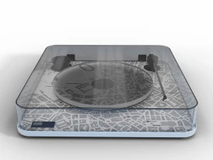 ターンテーブルマップ版 3Dモデル
