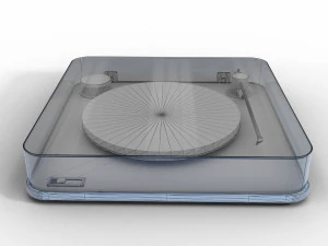 ターンテーブルマップ版 3Dモデル