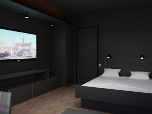hotel room 3D Model