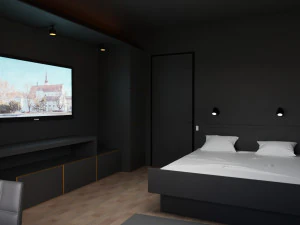 hotel room 3D Model