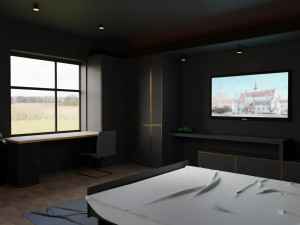 hotel room 3D Model
