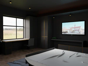 hotel room 3D Model