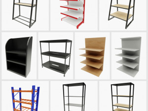 rack collection Modèle 3D