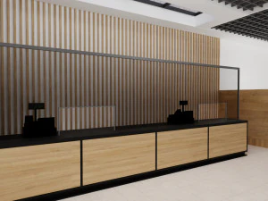 supermarket Model 3D