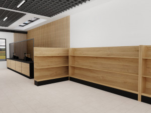 supermarket Modelo 3D