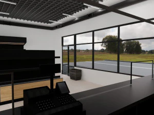 supermarket Model 3D