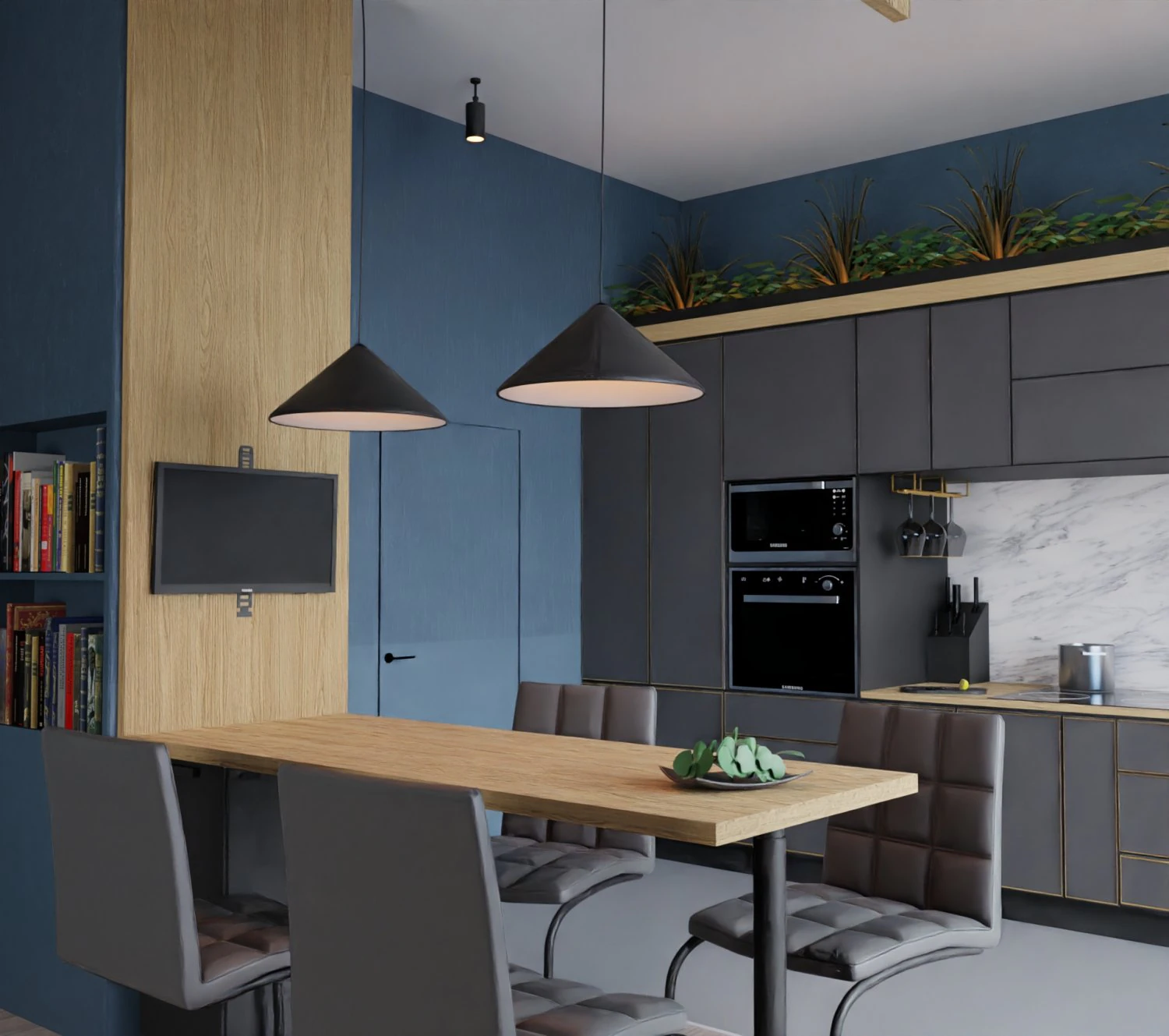 la cucina Modello 3D .c4d .max .obj .3ds .fbx .stl .blend 