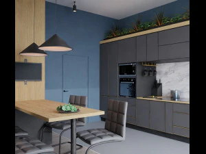 la cucina Modello 3D