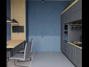 la cucina Modello 3D