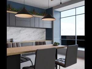 la cucina Modello 3D