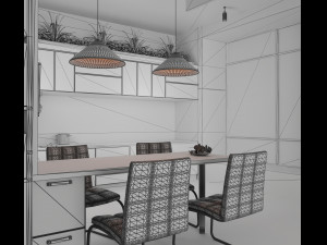 the kitchen 3D Model