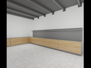 coffee shop Modelo 3D